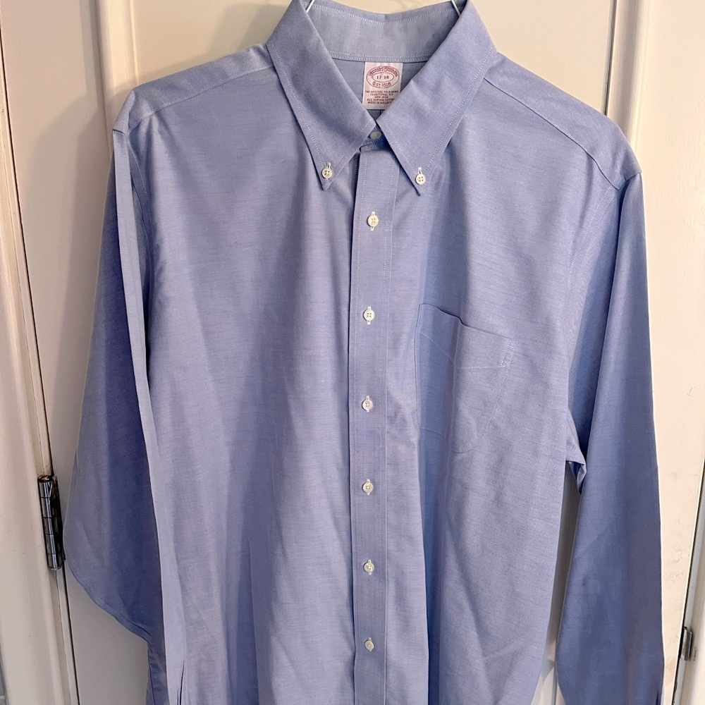 Brooks Brothers Light Blue Casual Button Down Shirt